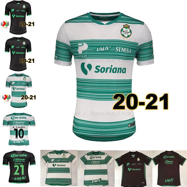 

сантос лагуна футбол джерси 2021 liga мексика mx club fc 20 21 pink футбол рубашка furch garnica lozano castillo camiseta де fútbol s-xxl, Black;yellow