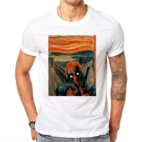 

summer deadpool men t shirt funny superman lovely tee shirt homme hip hop tee clothes for movie fans shirt