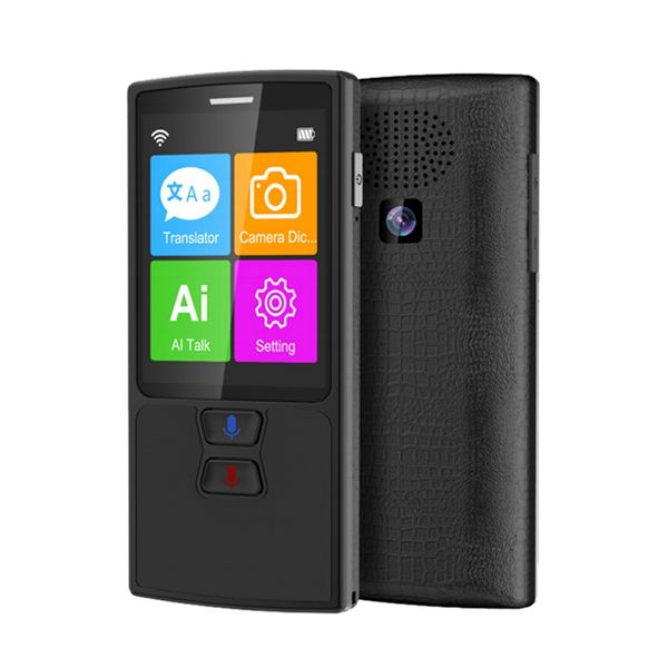 

touchscreen offline 128 language portable voice translator english japanese chinese russian language voice translation device