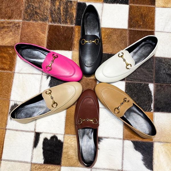 

lady loafers, brand designer shoes, new british style a foot pedal, mulle shoes, 43 plover shoes t23, Black