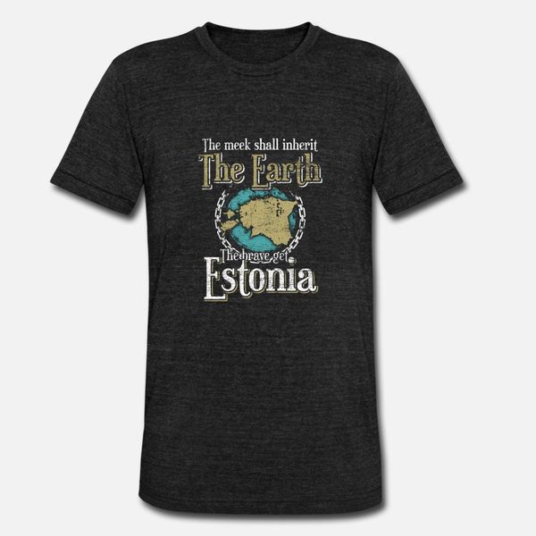 

the meek shall inherit the earth the brave get est t shirt men printed 100% cotton s-3xl male famous new fashion spring trend shirt