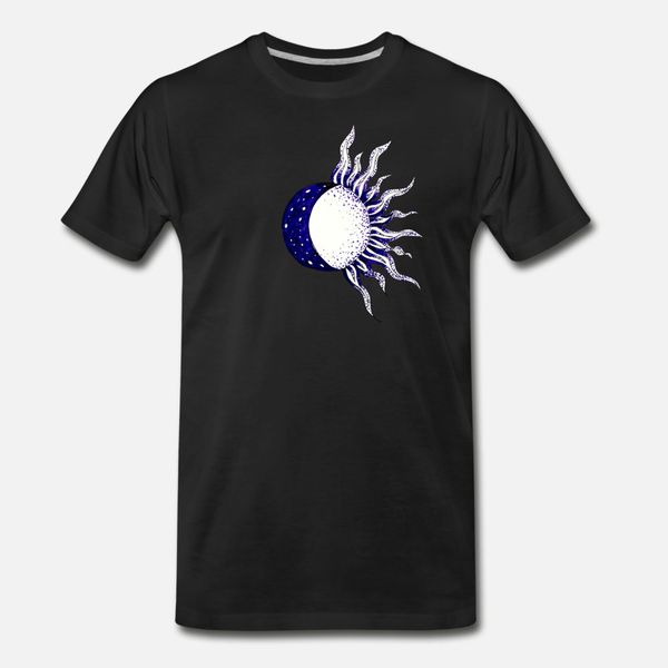 

sun moon joined goddess t shirt men crazy tee shirt plus size 3xl homme crazy funny summer pictures shirt