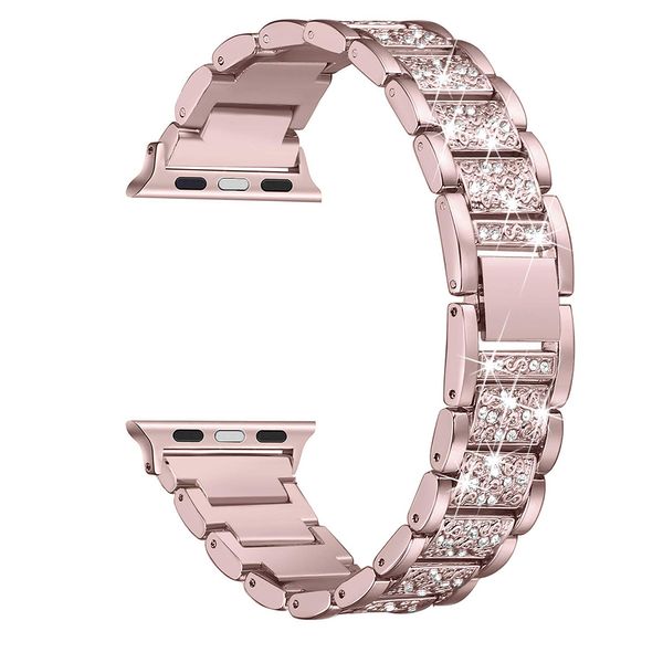 

bracelet stainless steel watch strap for apple watch 1/2/3 42mm 38mm luxury watch band for 4 5 bands 44mm 40mm