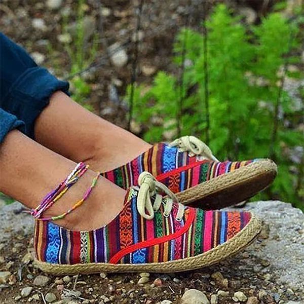 

ollymurs традиционные мокасины женщина квартиры комфорт повседневная обувь женщина 2020 этнические lace-up walk drive женская обувь, Black