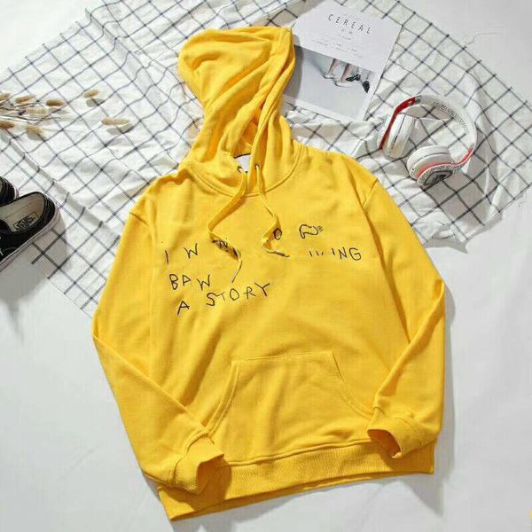 

2020 men fashion hooody with hat three color available long sleeves round neck fashion casual men spring autumn hoodies asian size m to 2xl, Black