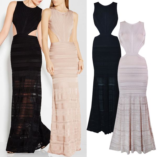 

2021 latest designer hl slash neck mermaid prom dresses elsatic man-made silk evening gown elegant long formal party bridesmaid costumes h10, Black