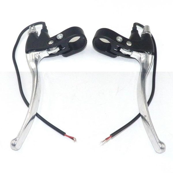 

left right side universal electric scooter aluminum brake switch lever power off switch for e bike 7/8 inch 22mm handlebar