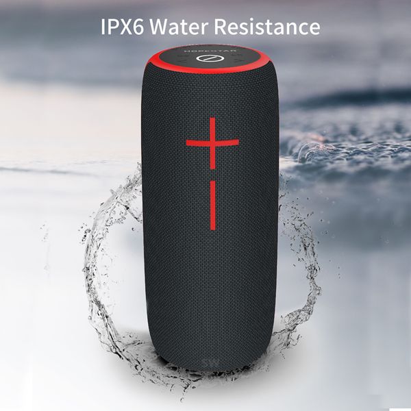 

20w high power portable bluetooth speaker sound column wireless stereo subwoofer music playback center and 3600mah