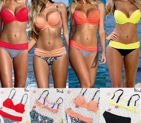 

bikini set 2019 summer swimwear biquini women beach swimsuit bathing suit push up brazilian bikini maillot de bain bikini, White;black