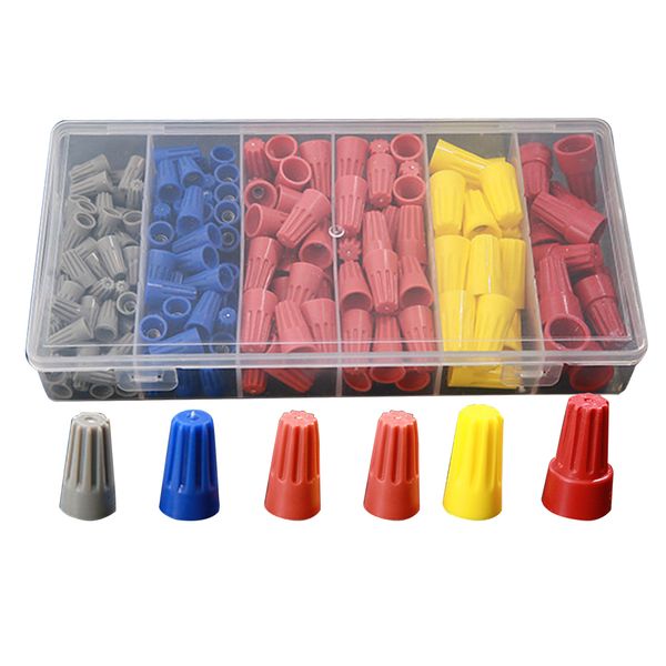 

180pcs easy install клеммная spring insterted assorment cap wire connector