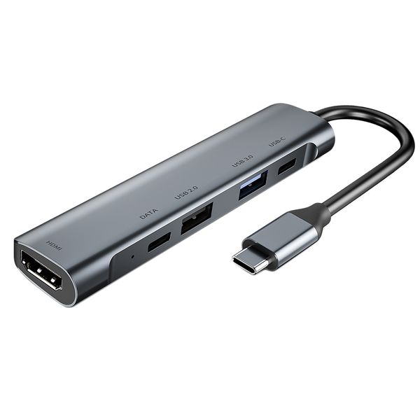 

usb type c hub 4k hdmi usb 3.0 5 в 1 адаптер кабеля расширения для macbook