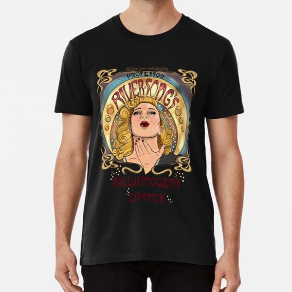 

professor river song's hallucinogenic lipstick 3.0 t shirt doctor who river song melody pond lipstick red