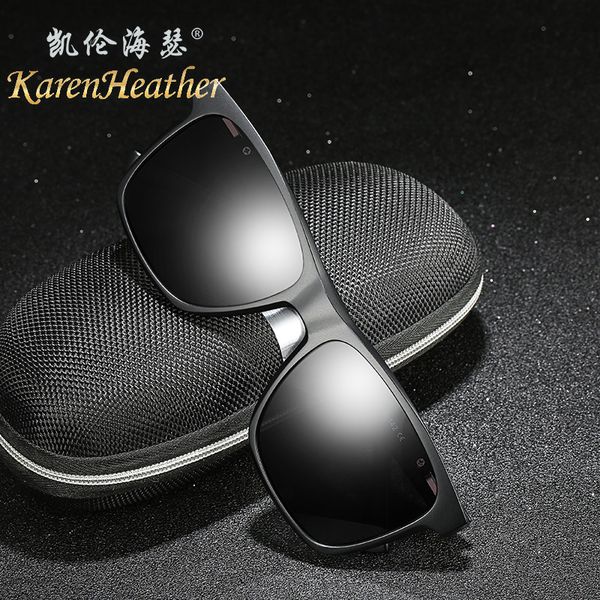 

new arrivals time-limited designers new retro polarized sunglasses 1951 cross-border mens sunglasses tr carbon fiber ing, White;black