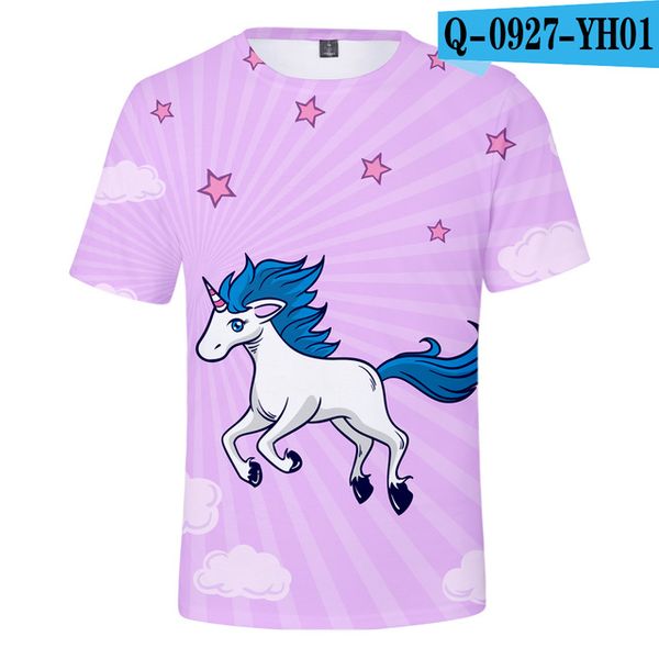 

rainbow unicorn kawaii femme brand 3d print shirts graphic hippie funny men clothing