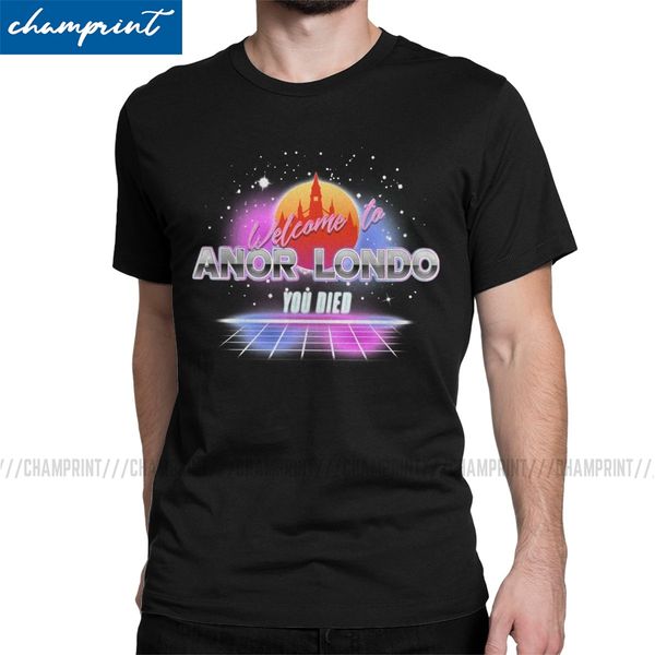 

anor londo vice t-shirts men dark souls game vintage 100% cotton tee shirt o neck short sleeve t shirts gift idea