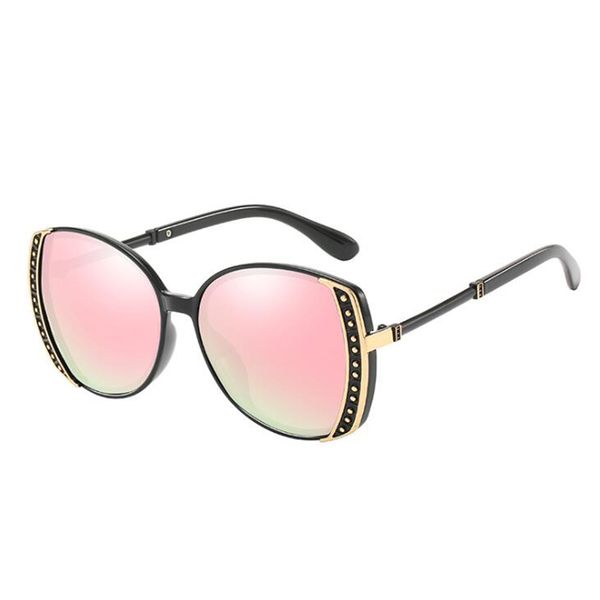 

fashion gradient polarized sunglasses men classic retro oval metal frame sun glasses women driving travel shade sun glasses 2020, White;black