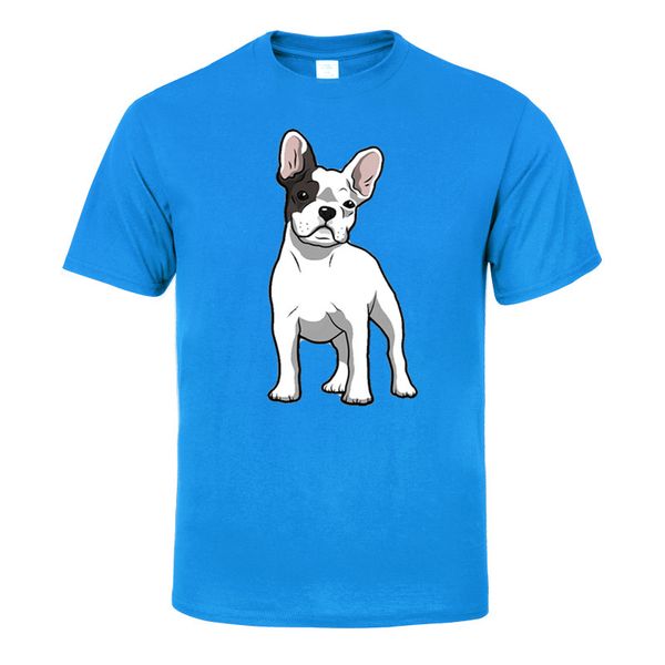 

man's t-shirt new harajuku i love french bulldog tshirts print summer fashion casual oversized t-shirt clothing