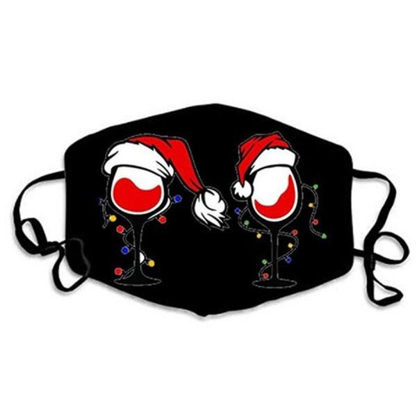 

printed mouth face mask with clear window visible deaf mute masks windproof dustproof washable reusable#347, Black
