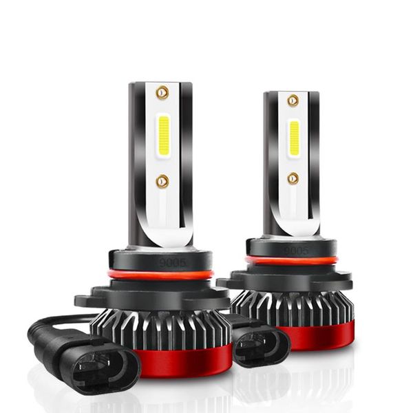 

new 2pcs 80w 8000lm minin led headlight. 9005 led headlights. h1, h7 h4 lamp kit. 12v 24v light.