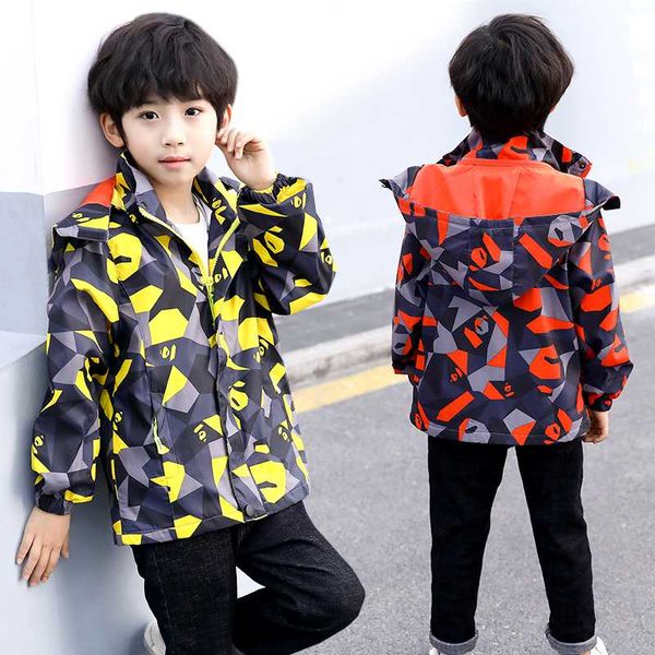 

2020 kids clothes boys jackets children hooded zipper windbreaker baby fashion print coat infant waterproof hoodies for girls, Blue;gray