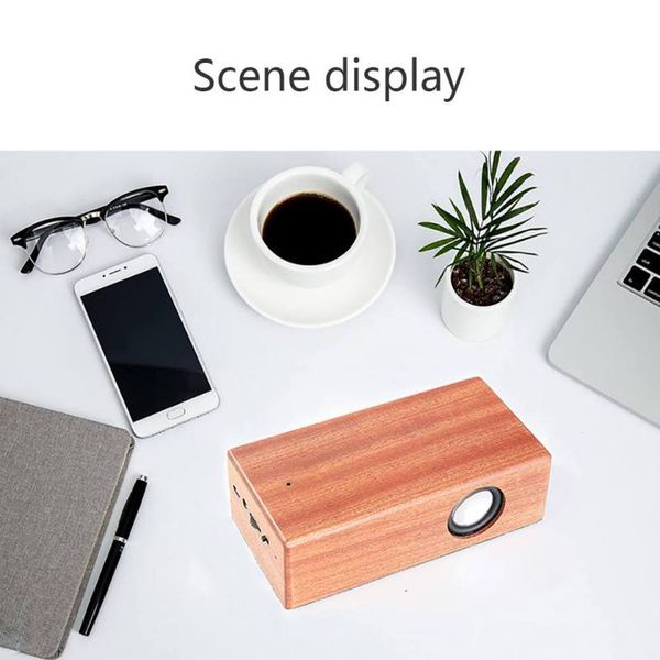 

wooden wireless speaker portable stereo wooden loudspeaker built-in 1000mah wood induction speaker sound amplifiers