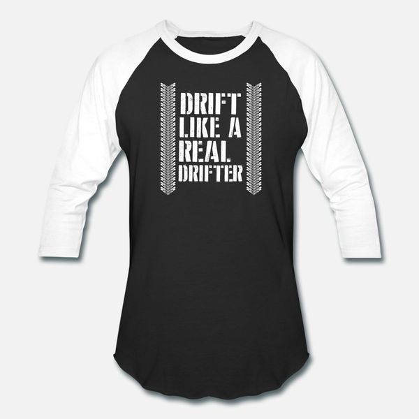 

cheerful drift like a real drifter illustration t shirt men design 100% cotton round neck original fit new style spring leisure shirt