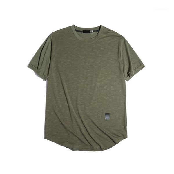 

neck short sleeve t-shirts mens clothing mens t-shirts fashion leather panelled natural color t-shirts casual crew, White;black