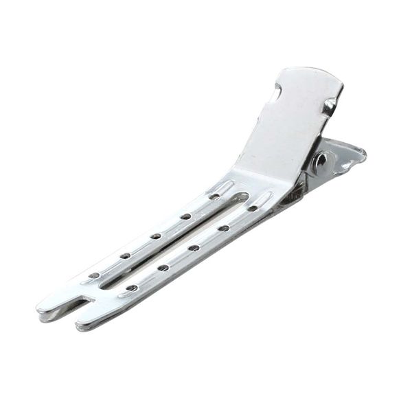 

about 50pcs crocodile clips hair pins diy - silver