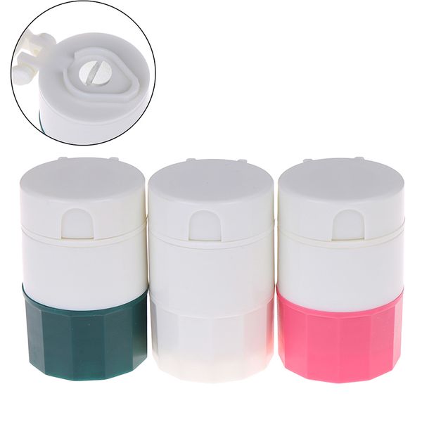 

saferlife 4 in 1 portable 4 layer powder tablet grinder powder pill cutter medicine splitter box storage crusher high quality