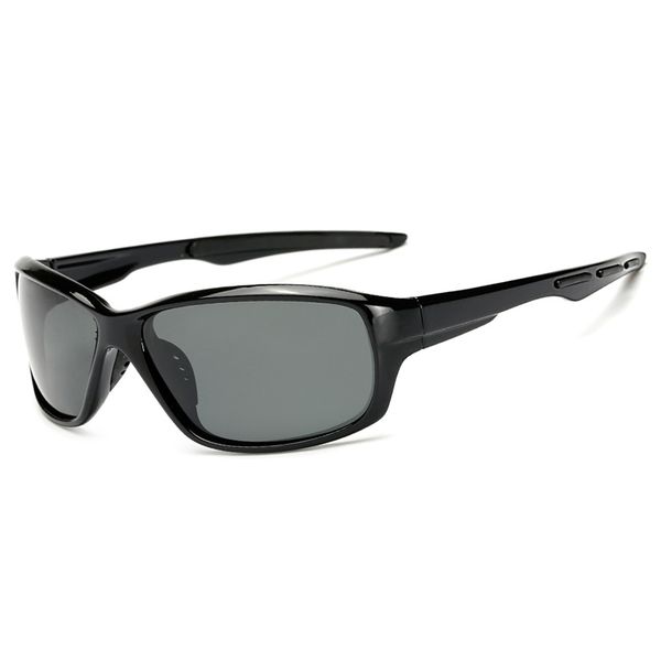 

2020 brand sport sunglasses men polarized uv400 protection warp around sun glasses for fishing driving travel, White;black