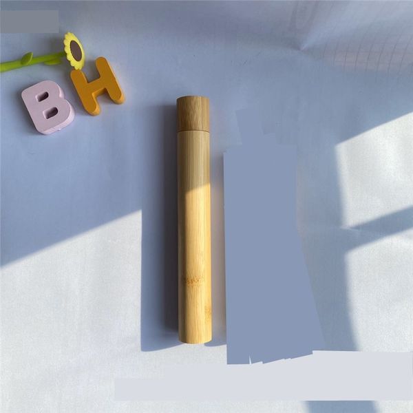 

зубная щетка box держатель бамбуковая трубка абсорбера чехол аксессуары для ванной комнаты деревянные товары для путешествий на открытом воз