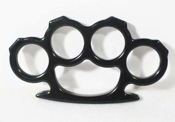 

new black brass knuckles survival stainless brass knuckles tactical survival multi-functional self defense edc dusters, Slivery;golden