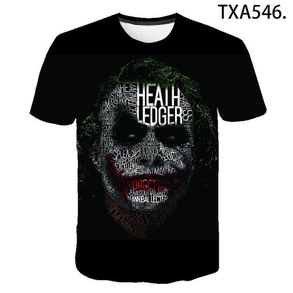 

joker 3d boy girl printed cartoon 3d print shirts hippie horror plus size men clothing