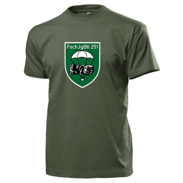 

2019 fashion fschjgbtl 251 fallschirmjagerbataillon fallschirmjagerbataillon - t shirt tee shirt