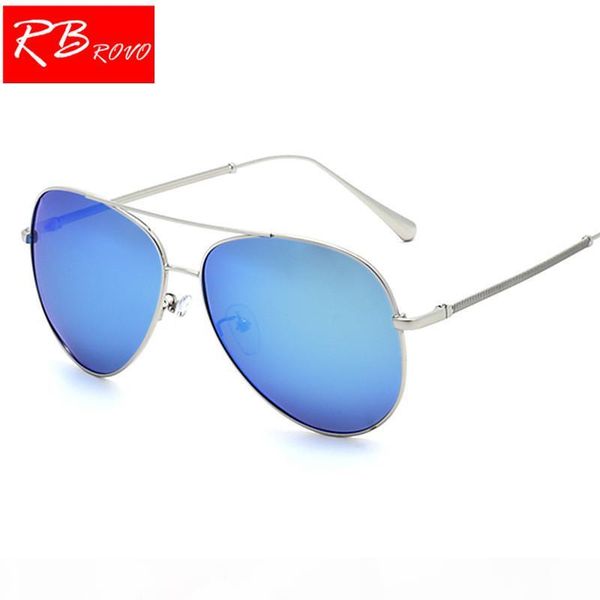 

rbrovo 2018 new fashion polarized mens sunglasses oculos masculino double beam alloy small frame sunglasses driving egeglasses, White;black