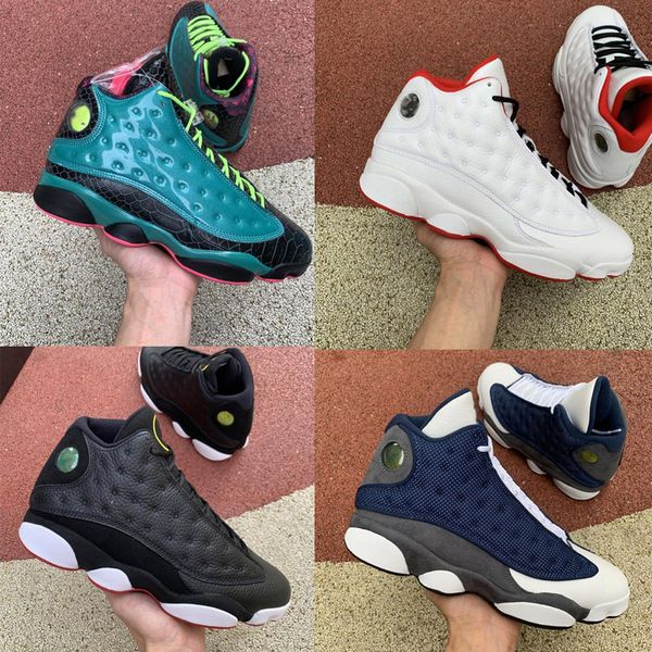 

jumpman 13s men basketball shoes reverse he got game chicago sports sneakers bred flint playground dirty bred pure money trainers