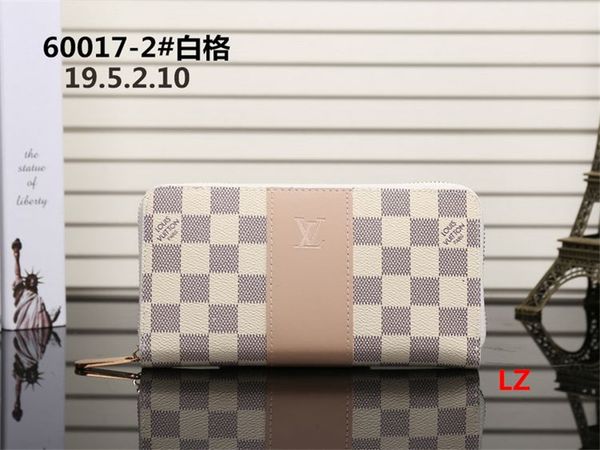 

new business men wallets long pu leather cell phone clutch purse designer handbags purse handy bag black zipper large wallet purse, Blue;white