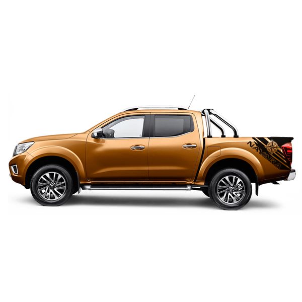 

rear tail trunk side stripe graphic vinyl sticker for navara np300 2014-2017