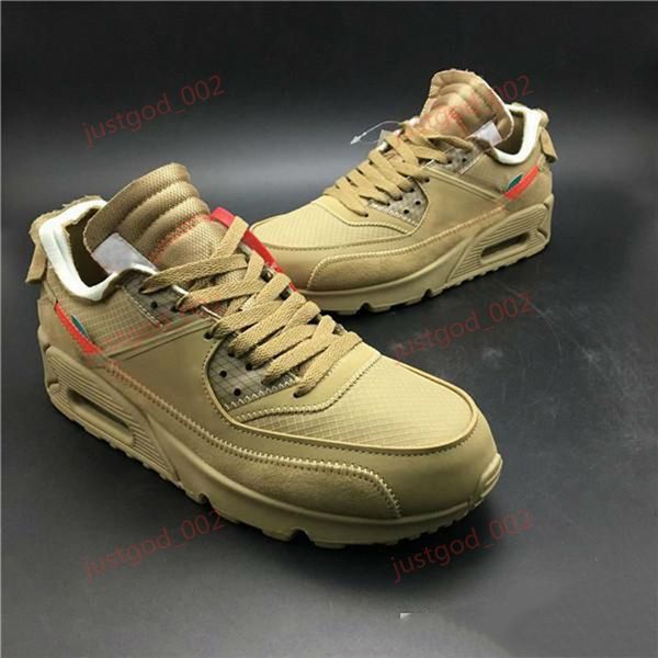 

off-white x air max 90 2020 горячие продажи 90 v2 desert рудные кроссовки женщины мужчины черный спортивные кроссовки progettista открытый б, Black;red