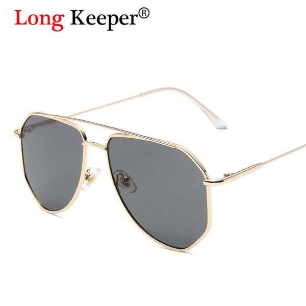 

2020 new fashion brand designer ladies pilot sunglasses women men goggle gradient sun glasses for female mirror shades uv400, White;black
