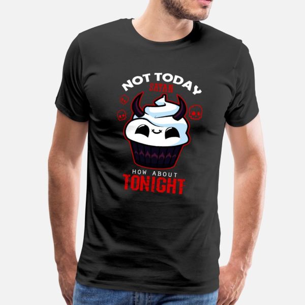 

satan cupcake t shirt men design cotton plus size 3xl clothing interesting authentic summer style letters shirt