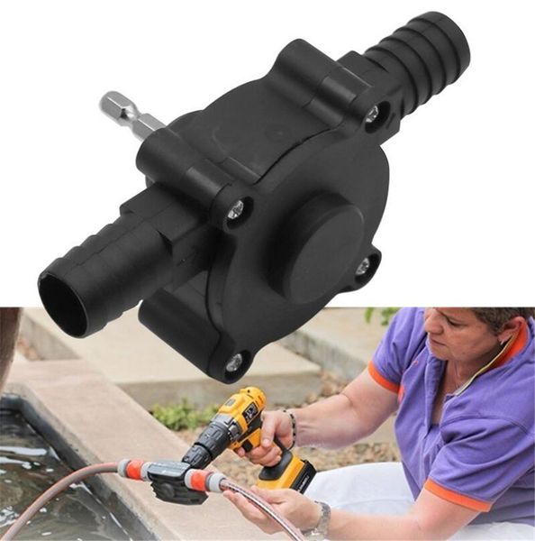 

electric drill pump self priming transfer pumps oil fluid water pump portable round shank heavy duty self-priming hand