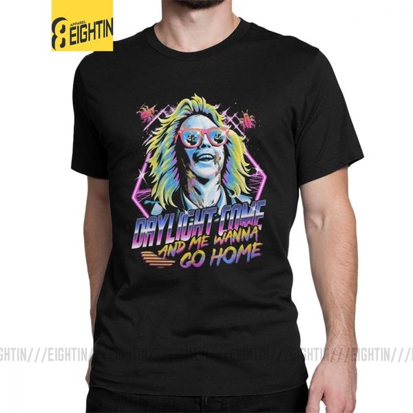 

it's showtime babe t-shirts men scary creepy costume halloween vintage pure cotton tee crewneck short sleeve t shirt printed