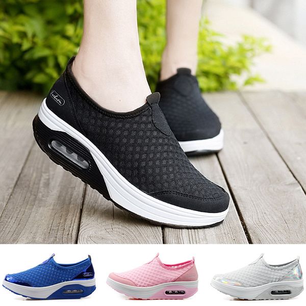 

women shake shoes height inceasing loafers walking shoes air sole comforty outdoor chunky sneakers famale casual
