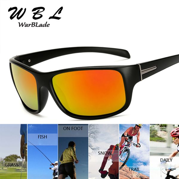 

warblade 2020 new brand design sunglasses men polarized women fashion eye protection uv400 black square sun glasses hot, White;black