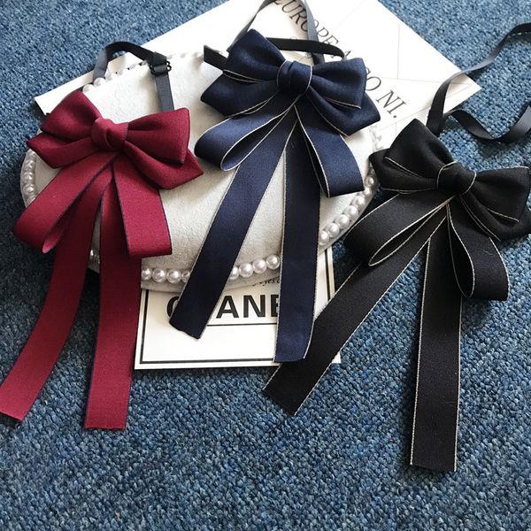 

новая лолита ретро ткань искусства имитация pearl bow tie броши для женщин vintage рубашки способа корсаж вспомогательного оборудования ювел, Blue;purple
