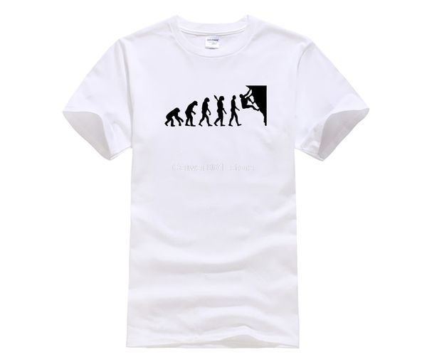 

summer fashion street short sleeve t-shirt evolution rock climber graphic rock climbinger arrival men s fashion 2019 t-shirt
