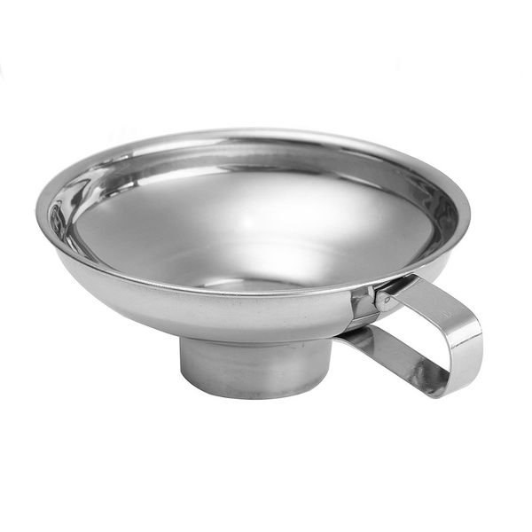 

stainless steel specialist funnel hopper filter wide mouth canning kitchen tool