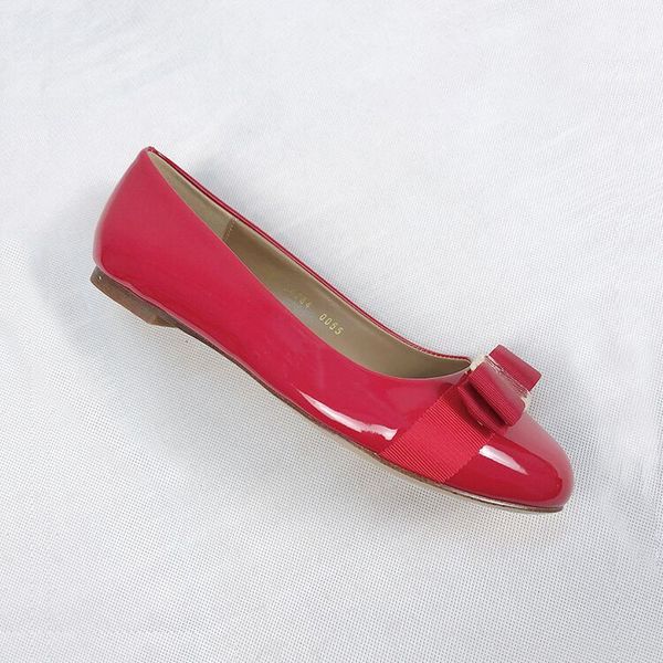 

Superstar Bow Tacones altos New pattern Loafers Thick middle heel Patent leather Simplicity Designers sandals Single flat shoes