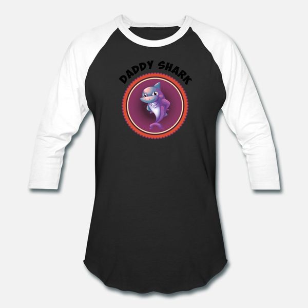 

daddy shark t shirt men customize short sleeve euro size s-3xl kawaii cute building summer kawaii shirt